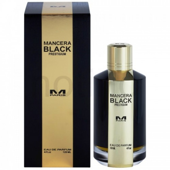 عطر مانسيرا Black بريستيجيوم او دو بارفيوم 120مل