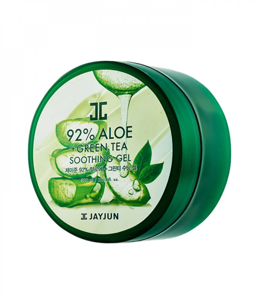 جل مهدئ بخلاصة الصبار 92% مع الشاي الأخضر من جيجون 300مل