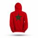 بلوفر منتخب المغرب احمر