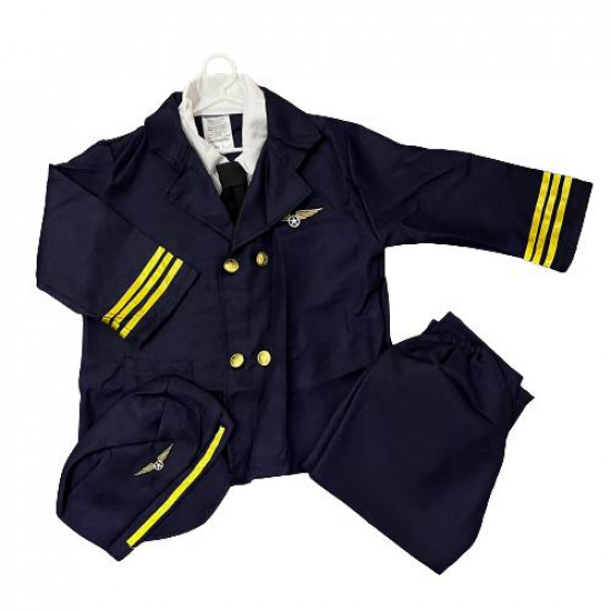 ملابس مهن تعليمية للاطفال كابتن طيار