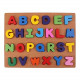 لعبة اطفال خشبية تعليمية بازل حروف انجليزية كابيتال