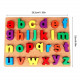 لعبة اطفال خشبية تعليمية بازل حروف انجليزية سمول