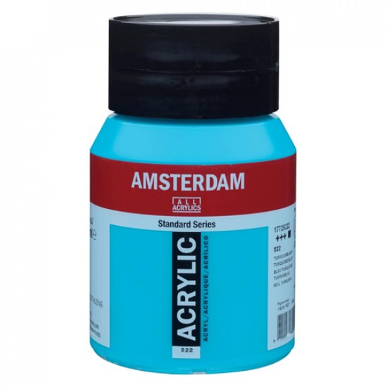 الوان اكريليك امستردام 500 مل أزرق فيروزي 522