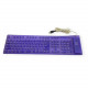 لوحة مفاتيح كيبورد بلاستيك مرن قابل للطي كبير