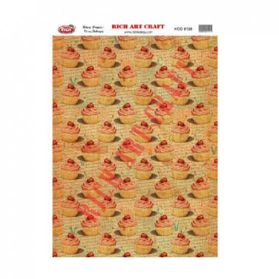 ورق أرز للأعمال الفنية 8128 ريتش 29×41 سم