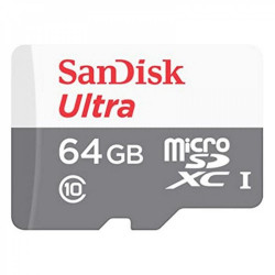 سانديسك - ذاكرة تخزين SanDisk microSDXC سعة 64GB