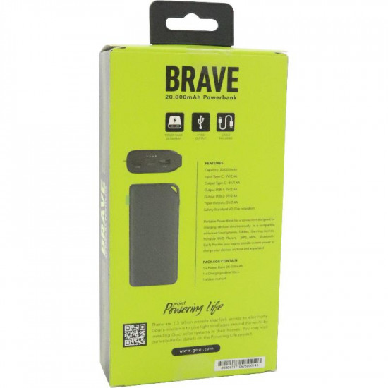 Goui - Brave 20,000 mAh PowerBank