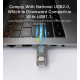 CARD READER - قارئ ذاكرة USB و Type-cمن yesido-GS21