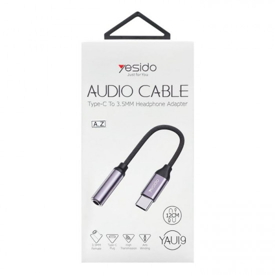 يسيدو وصلة تحويل TYPE-C للسماعة YESIDO YAU19 AUDIO ADAPTER