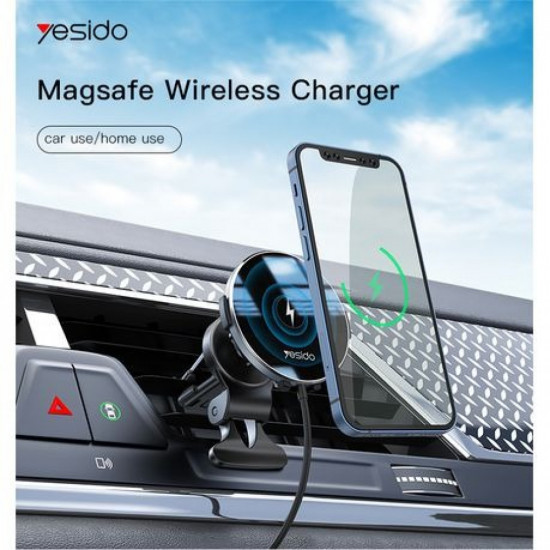 Yesido C131 Wireless Car Charger 15W Fast Charging