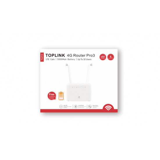 توب لينك 4G راوتر برو  Top link 4g router pro3