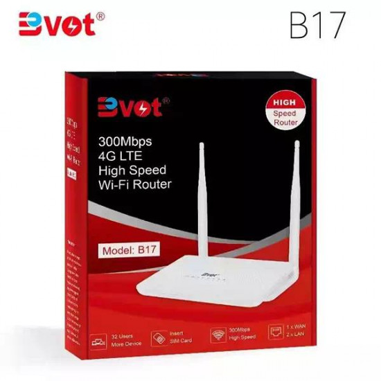 مودم أنترنت  Bvot Model:B17 4G LITE  