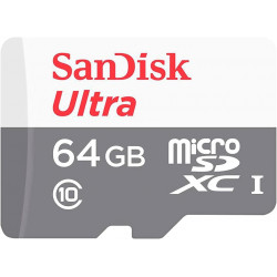 سانديسك - ذاكرة تخزين SanDisk microSDXC سعة 64GB