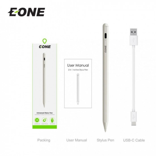 قلم الكتروني يدعم راحة اليد من شركة EONE
