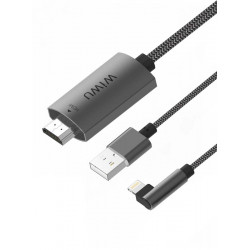 محول HDMI خاص باجهزه أبل WiWU، Lightning HDTV Adapter