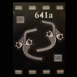  لواصق نقش 641a- للارجل - جوده عاليه -