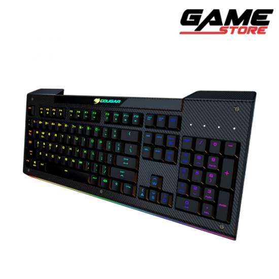 لوحة مفاتيح كوغار اورورا S RGB - اسود - aurora S RGB