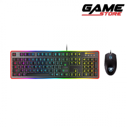 لوحة مفاتيح + ماوس كوغار ديث فاير EX RGB - اسود - DEATHFIRE EX