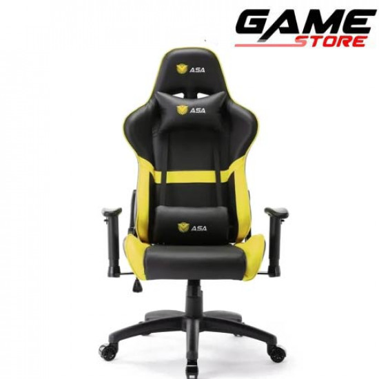 كرسي جيمينج ASA - أصفر - ASA gaming chair