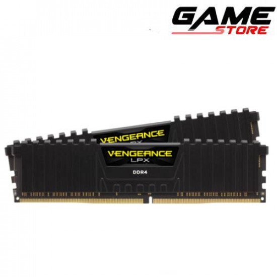 رام : CORSAIR RAM 16GB 3200 16*2 VENG LPX C16 BLACK