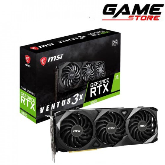 كرت شاشه : MSI RTX 3090 VENTUS 3X 24GB