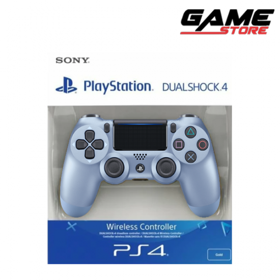 يد تحكم - ازرق فضي - بلايستيشن 4 - Controller - Blue Silver - PlayStation 4