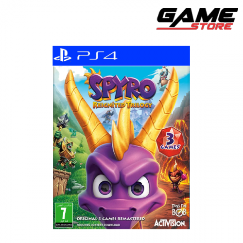 لعبة سبايرو تريلوجي ريجنيتيد - بلايستيشن 4 - Spyro Trilogy Regenerated