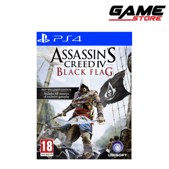 لعبة اساسن كريد بلاك فلاج - بلايستيشن 4 - Assassin Creed Black Flag