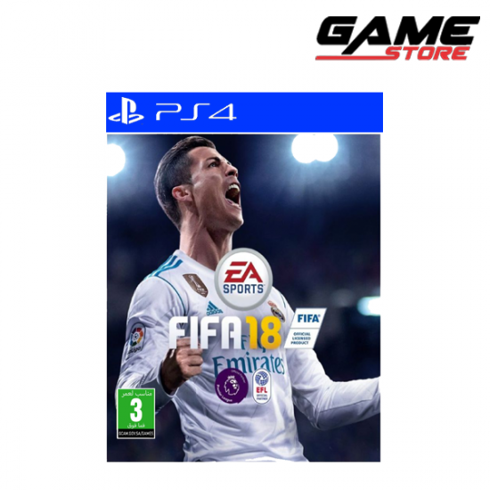لعبة فيفا 18 الإصدار العربي - بلايستيشن 4 - FIFA 18 Arabic Edition