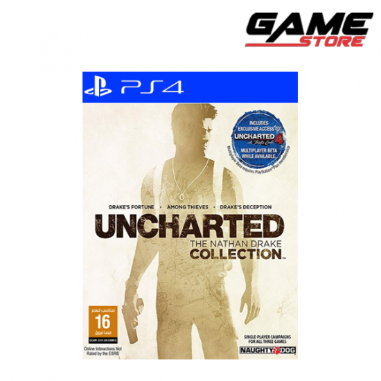 لعبة ان شارتيد كوليكشن - بلايستيشن 4 - The Uncharted Collection