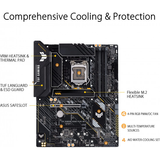 اللوحه الأم : TUF B560-PLUS WI FI