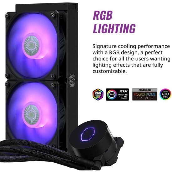 تبريد مائي :COOLER MASTER LIQUID ML240L RGB