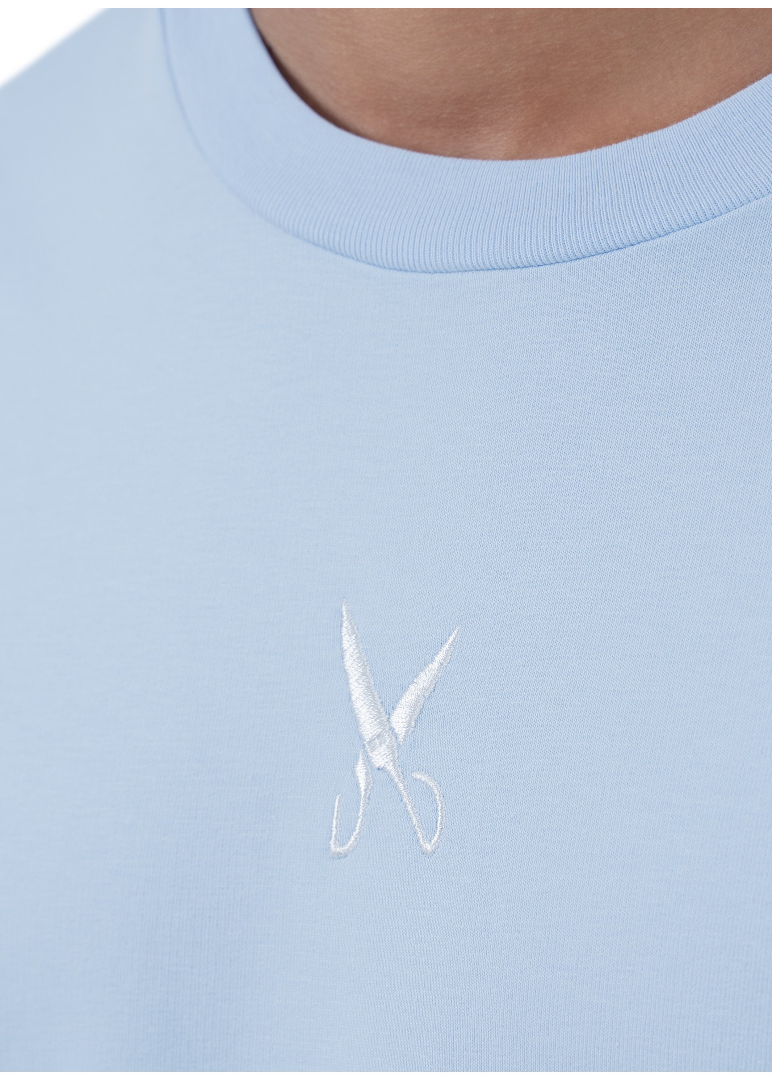 New T-shirt (Hejaz)- Baby Blue