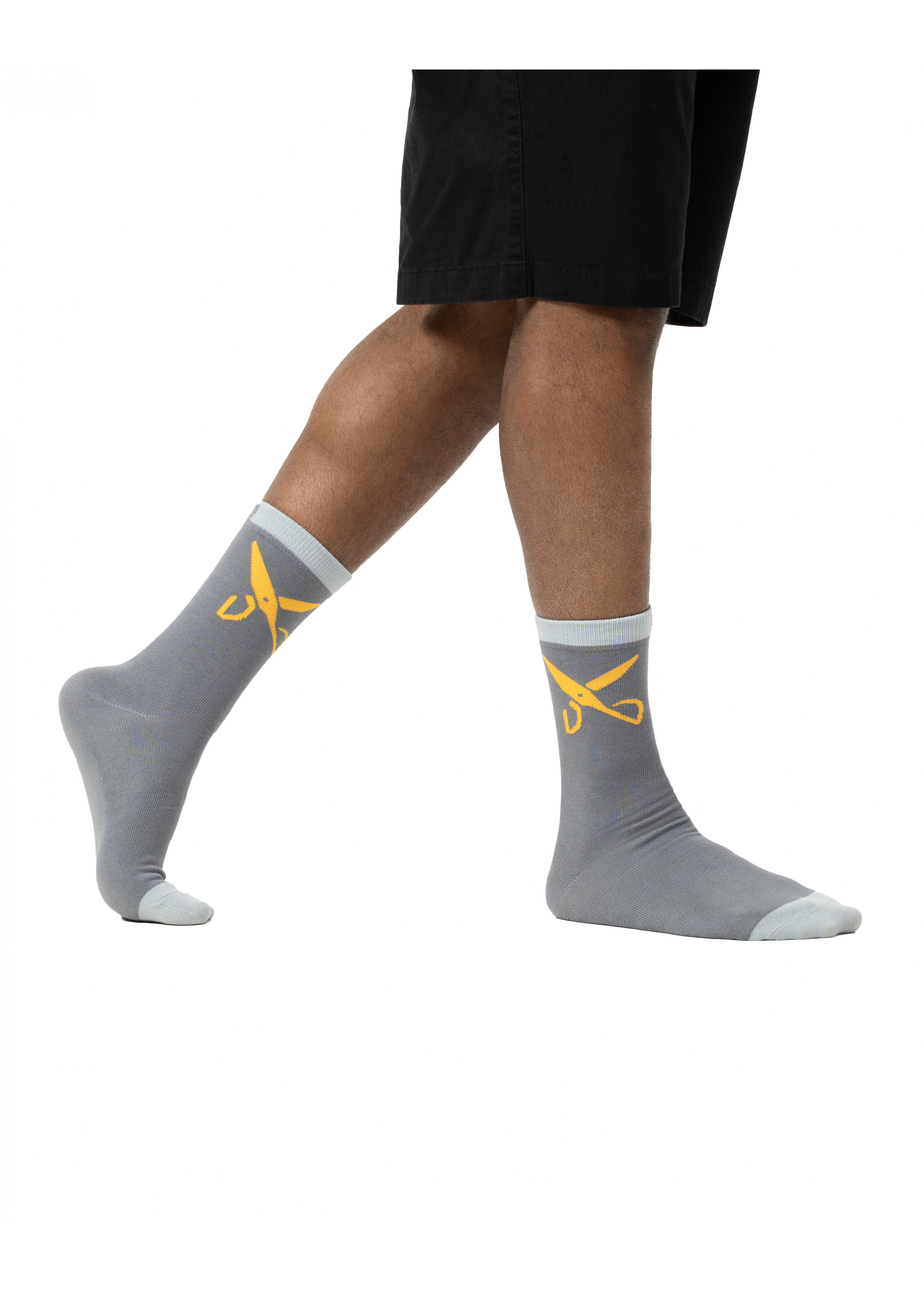 Plain Socks - Gray
