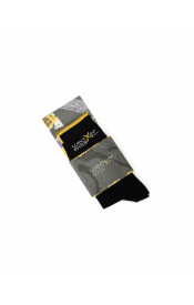 Plain Socks - Black / Yellow
