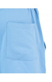Plain Short with zigzag logo -Baby Blue