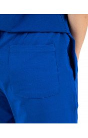 Plain Short with zigzag logo -Blue