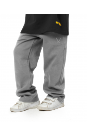Kids Pants zigzag logo - Gray