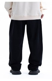 weaver pants oversize -   Black