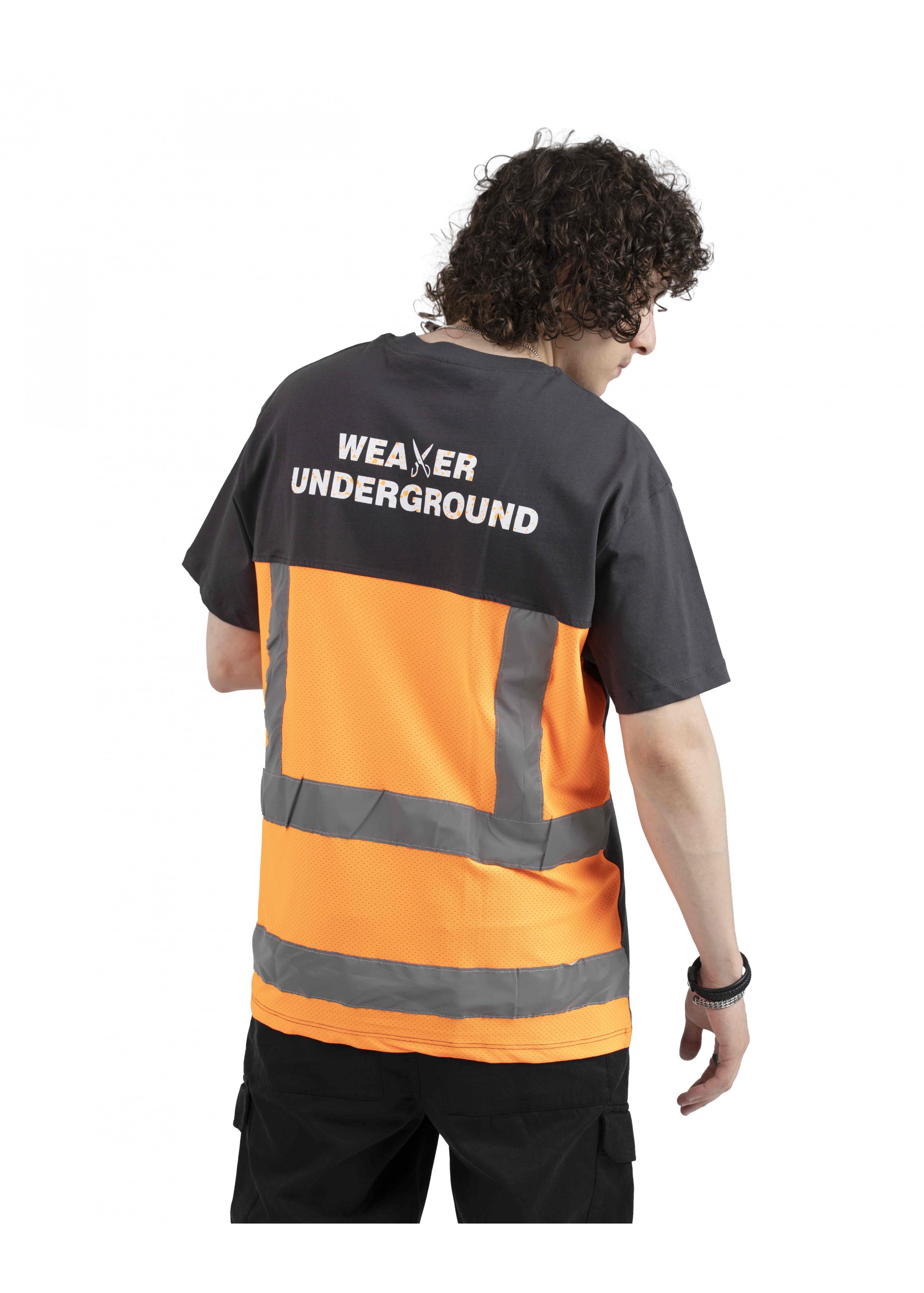 Underground  Gray / Orange T-shirt