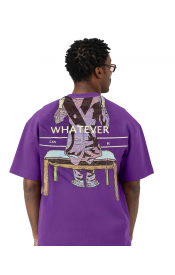 Characters T-shirt Oversize - Purple or