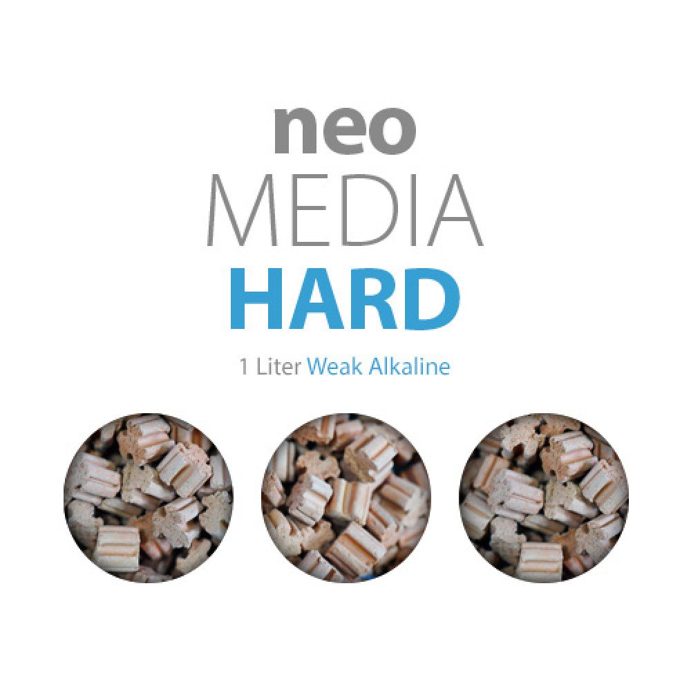 سيراميك 1 لتر لأسماك السيكلد والأسماك القلوية - PREMIUM Neo Media - HARD