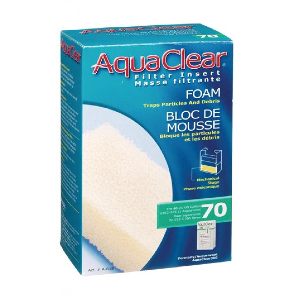 أسفنج جودة عالية بعدة أحجام - AquaClear Foam Filter Insert