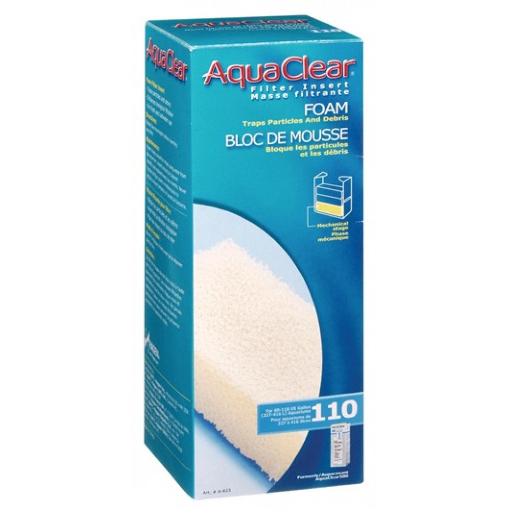 أسفنج جودة عالية للأحواض الكبيرة - AquaClear Foam Filter Insert