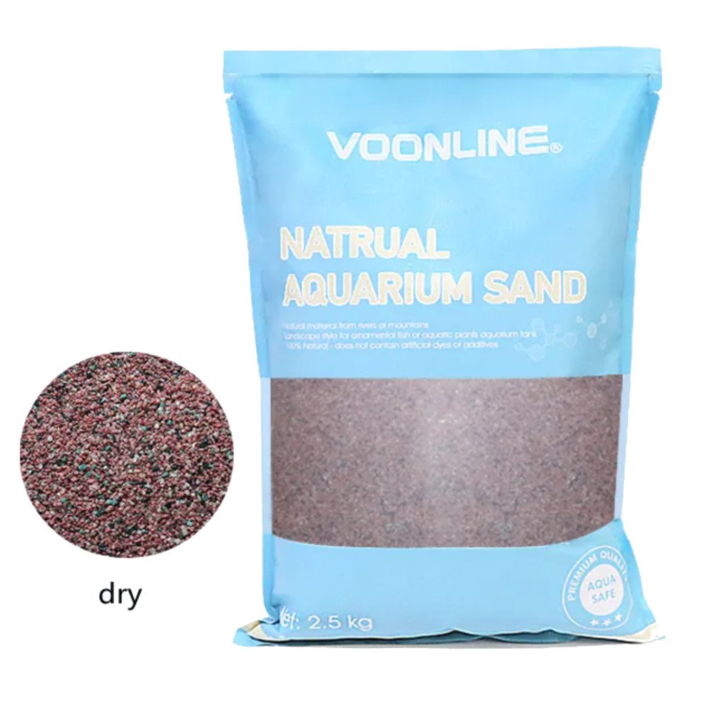 voonline Fresh red sand 1kg , 2.5kg