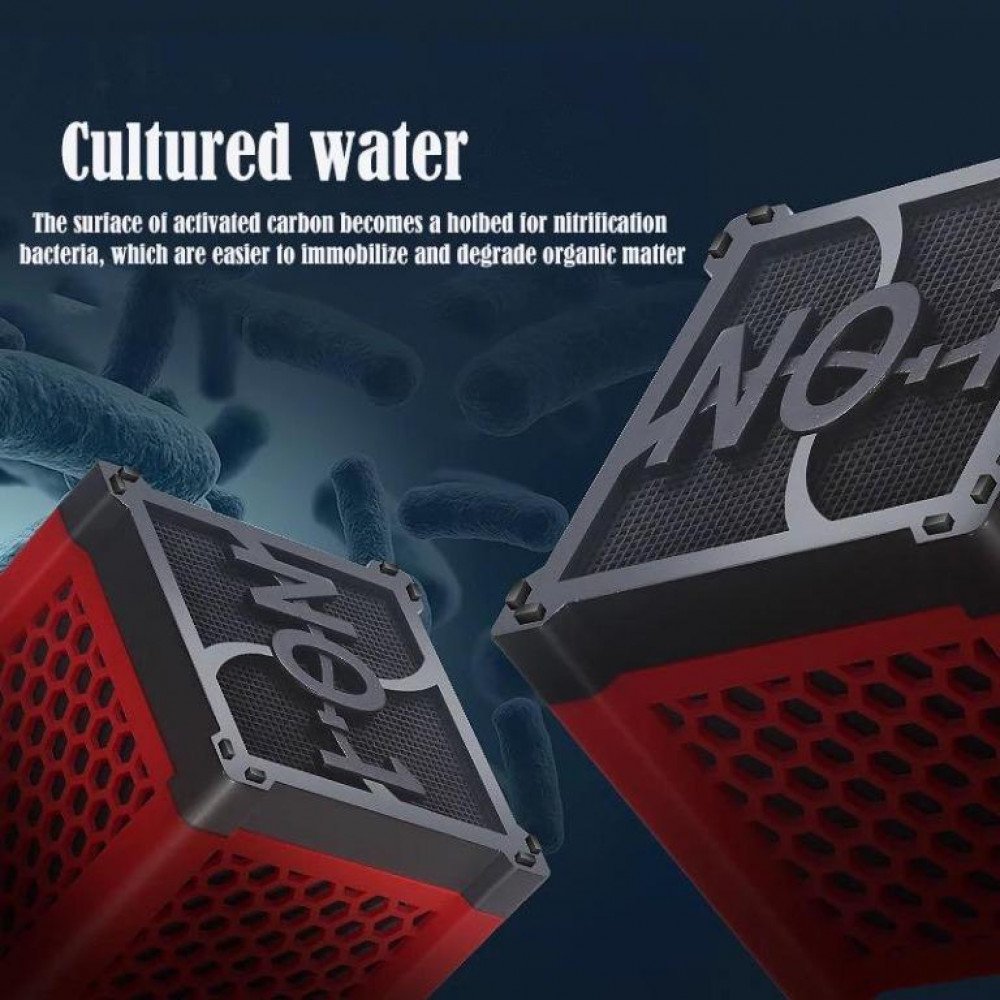 المكعب السحري مصنوع بطريقة مبتكرة للأحواض الكبيرة - Eco Water Purifier Cube
