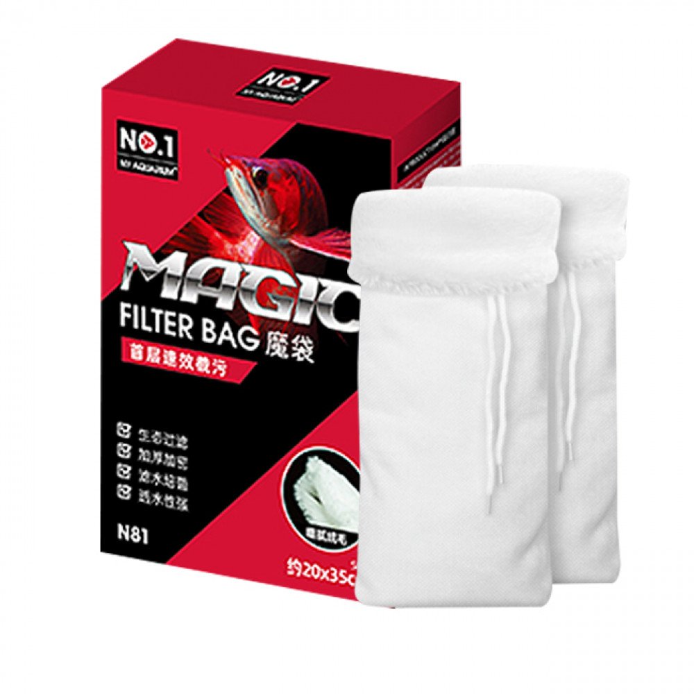 كيس قطني ناعم لتنقية ماء حوض الأسماك - Filter Socks Bag