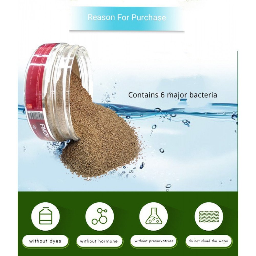 غذاء دقيق يحتوي على الأغذية النباتية والحيوانية لصغار الأسماك - Biozym Finicky Fish Food 80g