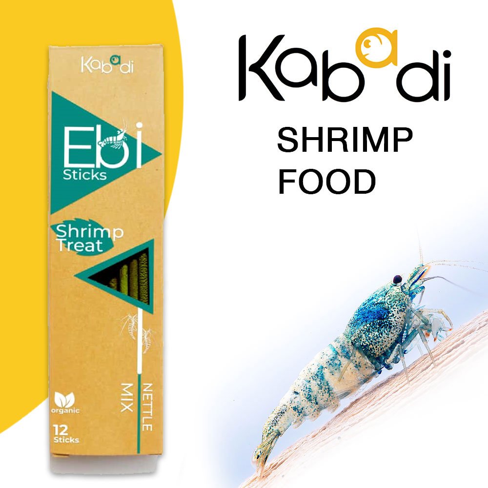 غذاء أوراق نبات القراص والفيتامينات - kabadi shrimp food