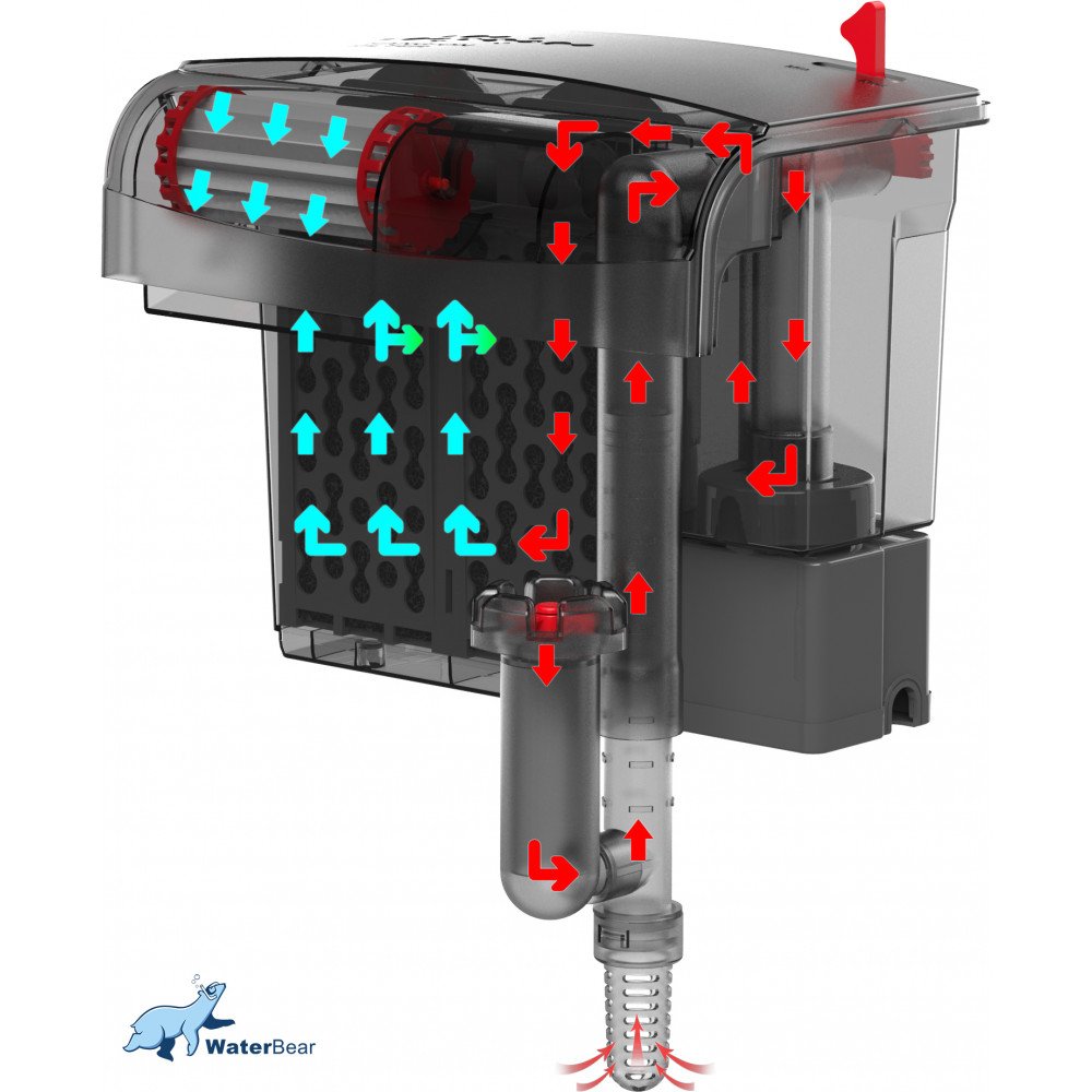 فلتر سلايدر إحترافي للأحواض الصغيرة - WB-G220 WaterBear